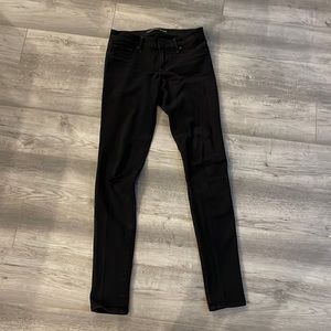 Express black stretchy jeans 4L